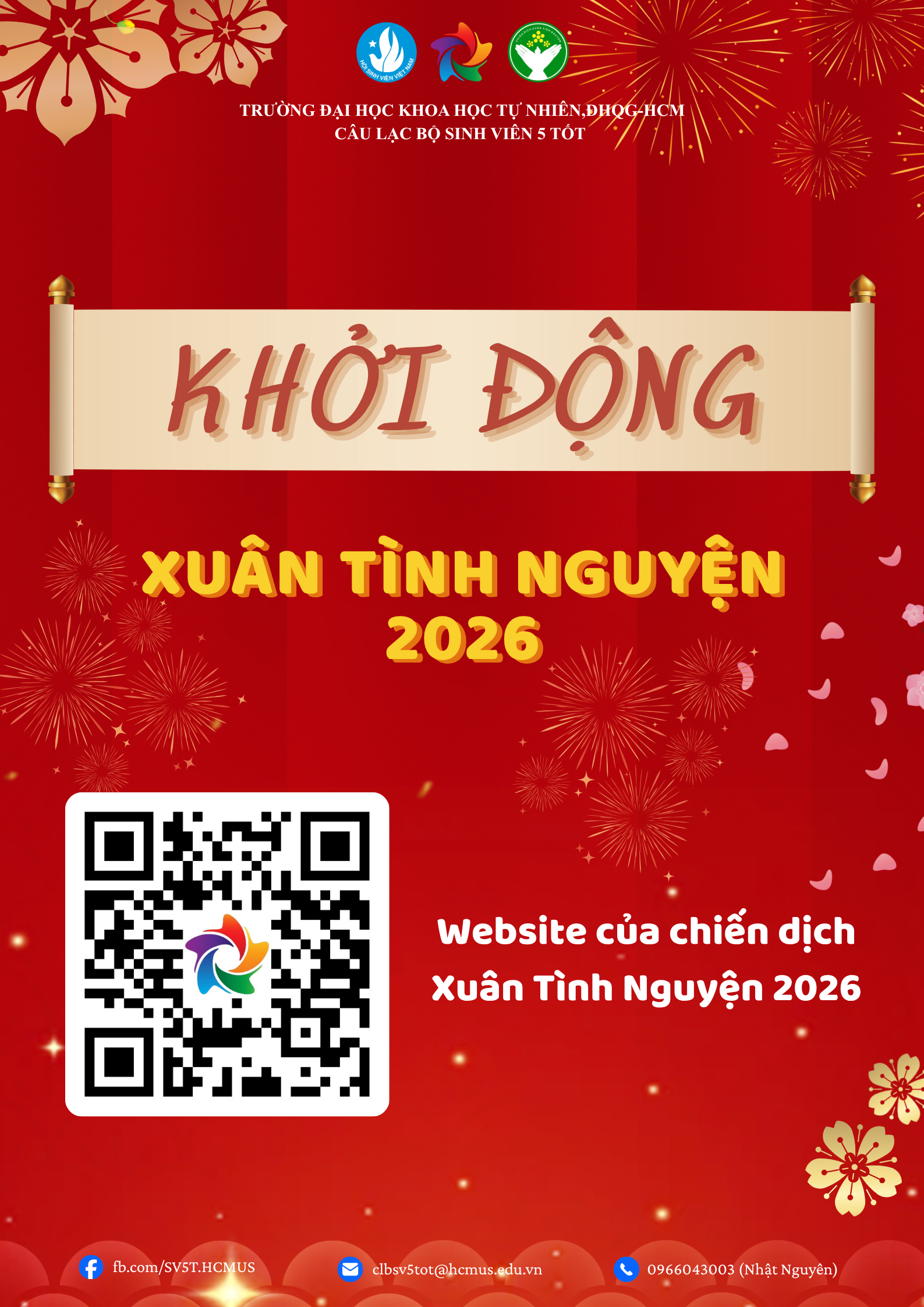 Poster chính thức của chiến dịch Xuân Yêu Thương 2026